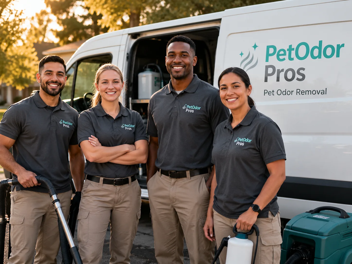 Pet Odor Removal team serving New Hill, NC